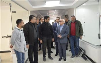 محافظ بورسعيد: قرب الانتهاء من تطوير الدور الأول من مبنى مجمع المصالح الحكومية