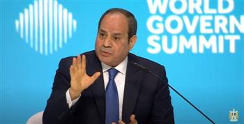 الرئيس السيسي: حالة الفوضى في عام 2011 كلفت مصر 450 مليار دولار