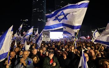 مظاهرات في إسرائيل احتجاجا على خطة الإصلاح القضائي 