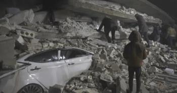 وصول قافلة إغاثة أردنية عبر معبر نصيب الحدودي لدعم متضرري الزلزال في سوريا