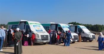 جامعة جنوب الوادي: الكشف على 469 مواطنًا خلال قافلة طبية بقرية الحاج سلام