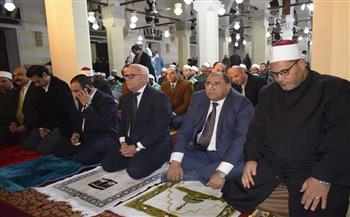 محافظ بورسعيد يشهد احتفالية الإسراء والمعراج بالمسجد العباسي