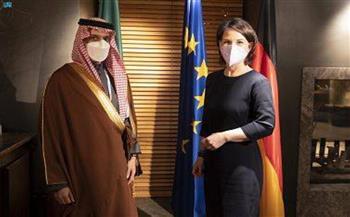 وزير الخارجية السعودى يلتقي نظيرته الألمانية