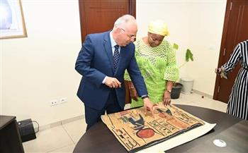 سويلم يبحث سبل التعاون مع نائبة رئيس وزراء الكونغو الديمقراطية