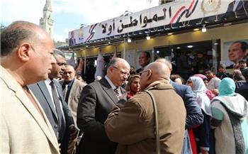 محافظ القاهرة يفتتح منفذًا لأهلا رمضان بمنيل الروضة