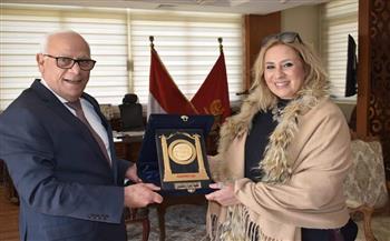 رئيس التليفزيون المصري تشهد المسابقة الدولية لحفظ القرآن الكريم ببورسعيد 