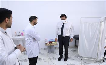 وزير الصحة يتفقد وحدة صحة الأسرة أبو رواش للاطلاع على الخدمات المقدمة للمرضى