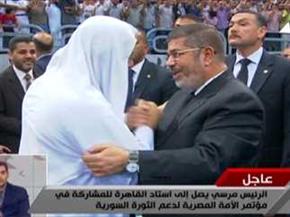 أمير داعشي: مؤتمر مرسي لنصرة سوريا شجع على سفر الشباب للجهاد المسلح 