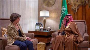 ولي العهد السعودي يبحث المستجدات الإقليمية والدولية مع وزيرة خارجية فرنسا