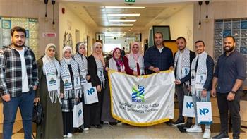 وفد فلسطيني يزور مبادرة رواد النيل للاستفادة من تجربتها في دعم الأعمال