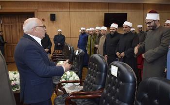 الغضبان يلتقي أئمة المساجد ببورسعيد للتوعية بمختلف القضايا 