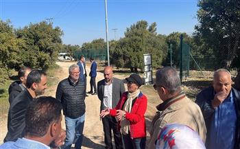 وزيرة البيئة تتفقد مشروع الملاذ الآمن للحياة البرية في محمية المأوى بالأردن