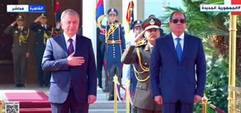 بدء جلسة مباحثات بين الرئيس السيسي ونظيره الأوزبكستاني