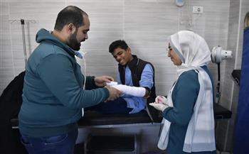 5978 كشفا و84 عملية مجانية خلال قافلة الأزهر الطبية الموفدة لجنوب سيناء