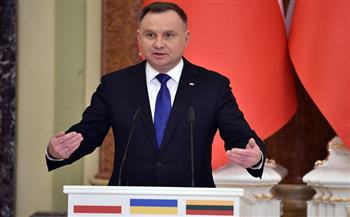 الرئيس البولندي يقدم الشكر للولايات المتحدة على دعمها أوكرانيا