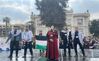فلسطين تشارك في مهرجان ثقافات الشعوب بجامعة عين شمس