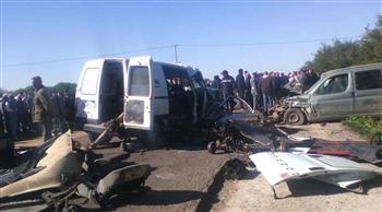 الجزائر: سقوط 10 قتلى وإصابة 35 شخصا في حادث مرور مروع وتبون يعزي عائلات الضحايا