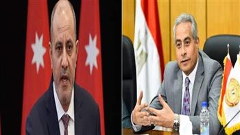 وزير القوى العاملة يبحث مع نظيره الأردني أوضاع المصريين بالمملكة