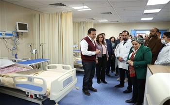 وزير الصحة يشيد بجودة وانتظام سير العمل بمستشفى جراحات اليوم الواحد بدمياط