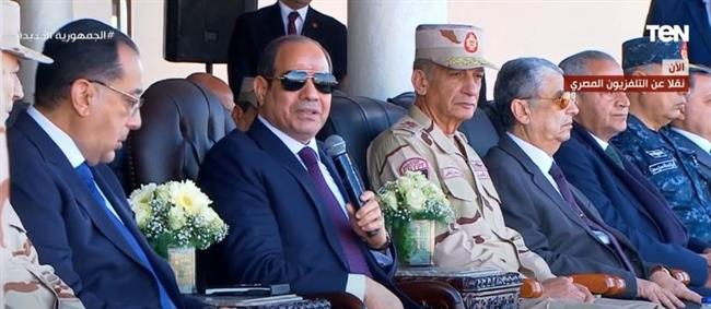 الرئيس السيسي: أهالي سيناء الأولى بالعمل معنا