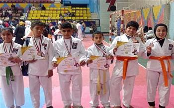 شمال سيناء تحصل على 6 ميداليات في بطولة الجمهورية للكاراتيه