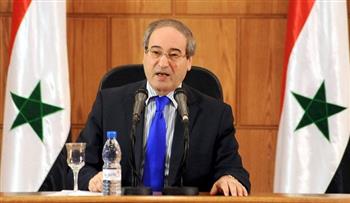 وزير خارجية سوريا: مصر لعبت دورا كبيرا في مساعدتنا على مواجهة كارثة الزلزال
