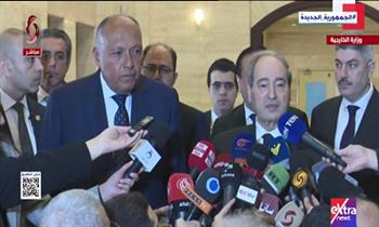 وزير الخارجية السوري يوجه رسالة للشعب المصري (فيديو)