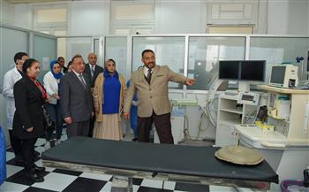 افتتاح مشروع تطوير مركز الجهاز الهضمي النموذجي بحميات الإسكندرية 