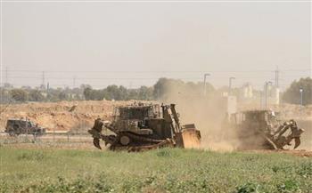 آليات وجرافات الاحتلال الاسرائيلي تتوغل شمال قطاع غزة