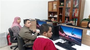 دورة تدريبية في استخدام الكمبيوتر لطلاب منطقة القاهرة التعليمية الأزهرية