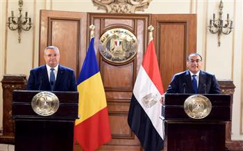 رئيس الوزراء: نعمل على زيادة مجالات التعاون المشترك بين مصر ورومانيا