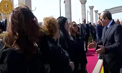 بث مباشر .. الرئيس السيسي يحضر مراسم تشييع جنازة شريف إسماعيل