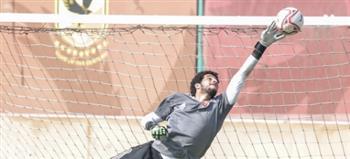 مصطفى شوبير ينتظم في التدريبات بعد عودة الأهلي من مونديال الأندية