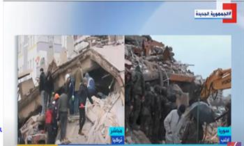 ارتفاع حصيلة ضحايا الزلزال في سوريا وتركيا إلى أكثر من 1200 قتيل