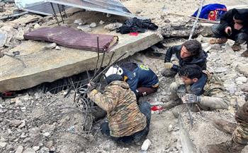 الصحة السورية: 403 وفيات و1284 إصابة في حلب وحماة واللاذقية وطرطوس جراء الزلزال 