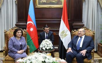 رئيس مجلس الشيوخ يستقبل رئيسة المجلس الوطني لجمهورية أذربيحان لبحث سبل تعزيز العلاقات