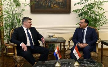 رئيس الوزراء يٌشيد بمواقف كرواتيا الداعمة لمصر في المحافل الدولية