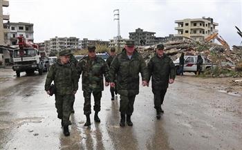 الجيش الروسي يساعد سوريا في إزالة آثار الزلزال المدمر