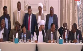 المشاركون في الحوار السوداني يشكرون الرئيس السيسي لرعايته توقيع وثيقة التوافق السياسي