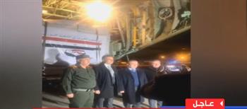 اللقطات الأولى لوصول 3 طائرات مصرية تحمل مساعدات طبية لتركيا وسوريا (فيديو)
