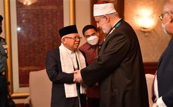 وكيل الأزهر يلتقي نائب الرئيس الإندونيسي ويناقشان سبل تعزيز التعاون العلمي والدعوي