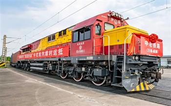 إطلاق قطار شحن "الصين - لاوس - تايلاند" من مقاطعة يوننان الصينية