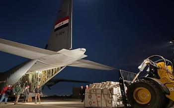 العراق يرسل طائرتي مواد إغاثية وغذائية ودوائية إلى تركيا اليوم