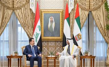 رئيس الوزراء العراقي للرئيس الإماراتي : مستعدون لبناء شراكات اقتصادية متميزة