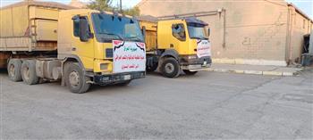 العراق: انطلاق قافلة جديدة محملة بالمساعدات الإغاثية للشعب السوري