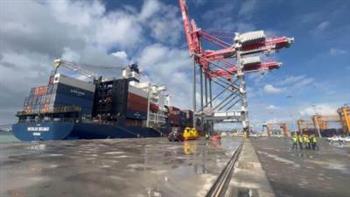 ميناء دمياط يبحث مع «الأوروبي لإعادة الإعمار» تطورات مشروع محطة الحاويات «تحيا مصر 1»