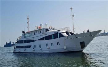 اقتصادية قناة السويس : وصول اليخت HARMONY V لميناء بورسعيد السياحي
