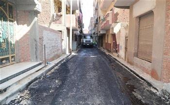 محافظة المنيا: إعادة تأهيل ورصف الطرق الرئيسية والفرعية بالمراكز
