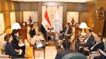«السبكي» يبحث مع مدير الوكالة الفرنسية للتنمية بمصر سبل تعزيز التعاون المشترك