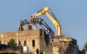 الاحتلال يهدم منزلا قيد الإنشاء غرب رام الله